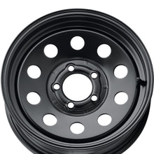 Allied 83B FWD Black Mod 14X5.5 5X100 72 Hub 38 Offset Black Wheel Rim