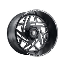 AMERICAN TRUXX COSMOS 24X14 8-170 125.2 Hub -76 Offset Black Wheel Rim