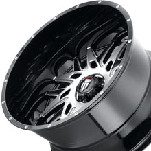 AMERICAN TRUXX DNA 26X14 6x135 87.1 Hub -76 Offset Black/Milled Wheel Rim