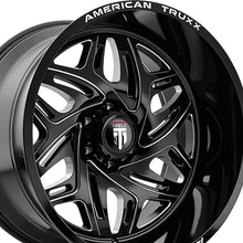 AMERICAN TRUXX EUPHORIA 20X10 5-127 78.1 Hub -19 Offset Black Wheel Rim