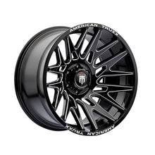 AMERICAN TRUXX EVOLUTION 22X12 6-135 87.1 Hub -44 Offset Black Wheel Rim