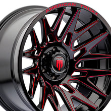 AMERICAN TRUXX EVOLUTION 22X12 8-170 125.2 Hub -44 Offset Black Wheel Rim