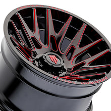 AMERICAN TRUXX EVOLUTION 22X12 8-170 125.2 Hub -44 Offset Black Wheel Rim