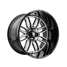 AMERICAN TRUXX RESTLESS 24X14 6-135 87.1 Hub -76 Offset Black Wheel Rim
