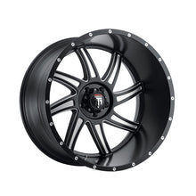 AMERICAN TRUXX VORTEX 24X14 6-135 87.1 Hub -76 Offset Black Wheel Rim