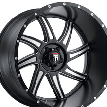 AMERICAN TRUXX VORTEX 24X14 6-135 87.1 Hub -76 Offset Black Wheel Rim