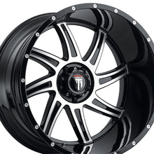 AMERICAN TRUXX VORTEX 22X12 6-135 87.1 Hub -44 Offset Black Wheel Rim
