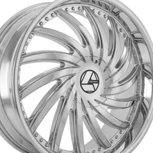 Azara AZA-508 Nano Chrome 22X9.5 6x135/6x139.7 108 Hub 25 Offset Chrome Wheel Rim