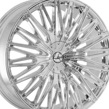 Azara AZA-522 Nano Chrome 22X9.5 5x115/5x120 74.1 Hub 15 Offset Chrome Wheel Rim