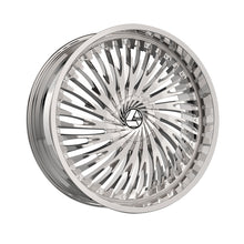 Azara AZA-526 Nano Chrome 22X8.5 5x112/5x114.3 74.1 Hub 38 Offset Chrome Wheel Rim