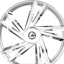 Azara AZA-529 Nano Chrome 22X9.5 5x115/5x120 74.1 Hub 15 Offset Chrome Wheel Rim