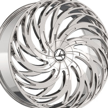 Azara AZA-531 Nano Chrome 22X9.5 Blank 78.1 Hub 15 Offset Chrome Wheel Rim
