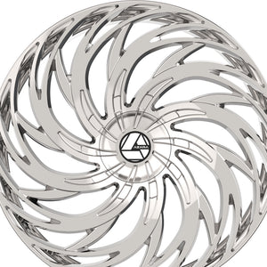 Azara AZA-531 Nano Chrome 18X8 5x114.3/5x120 74.1 Hub 35 Offset Chrome Wheel Rim