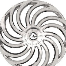 Azara AZA-534 Chrome 28X9.5 Blank 78.1 Hub 15 Offset Chrome Wheel Rim
