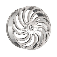 Azara AZA-534 Nano Chrome 22X9.5 Blank 78.1 Hub 15 Offset Chrome Wheel Rim