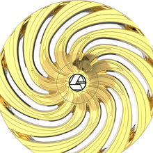 Azara AZA-535 Nano Gold 24X9 5x115/5x120 78.1 Hub 15 Offset Gold Wheel Rim