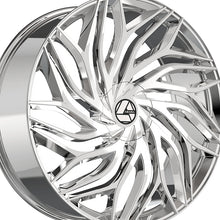 Azara AZA-537 Nano Chrome 20X8.5 5x112/5x114.3 74.1 Hub 35 Offset Chrome Wheel Rim