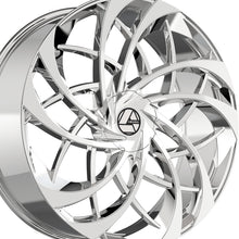 Azara AZA-541 Nano Chrome 20X8.5 5x114.3/5x120 74.1 Hub 35 Offset Chrome Wheel Rim