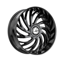 Azara AZX-101 Gloss Black 26X9.5 Blank 78.1 Hub 15 Offset Black Wheel Rim