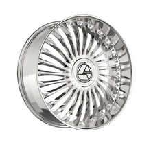 Azara AZX-103 Chrome 28X9.5 Blank 78.1 Hub 15 Offset Chrome Wheel Rim