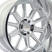 CALI OFF-ROAD AUBURN 20X10 6-135 87.1 Hub -25 Offset Silver Wheel Rim