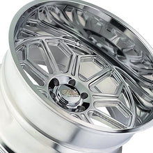 CALI OFF-ROAD AUBURN 20X10 6-135 87.1 Hub -25 Offset Silver Wheel Rim