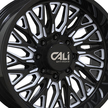 CALI OFF-ROAD CRUSHER 22X10 8-180 124.1 Hub -19 Offset Black Wheel Rim