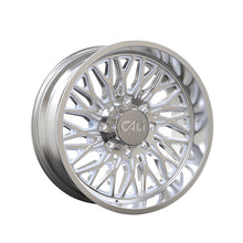 CALI OFF-ROAD CRUSHER 22X10 8-170 125.2 Hub -19 Offset Silver Wheel Rim