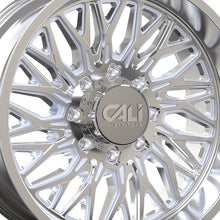 CALI OFF-ROAD CRUSHER 22X10 8-170 125.2 Hub -19 Offset Silver Wheel Rim