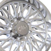 CALI OFF-ROAD CRUSHER 22X10 8-170 125.2 Hub -19 Offset Silver Wheel Rim