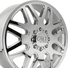 CALI OFF-ROAD INVADER DUALLY 24X8.25 8-200 142 Hub 115 Offset Chrome Wheel Rim