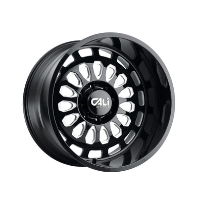 CALI OFF-ROAD PARADOX 20X12 6-135 87.1 Hub -51 Offset Black Wheel Rim