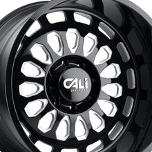 CALI OFF-ROAD PARADOX 20X10 6-135 87.1 Hub -25 Offset Black Wheel Rim
