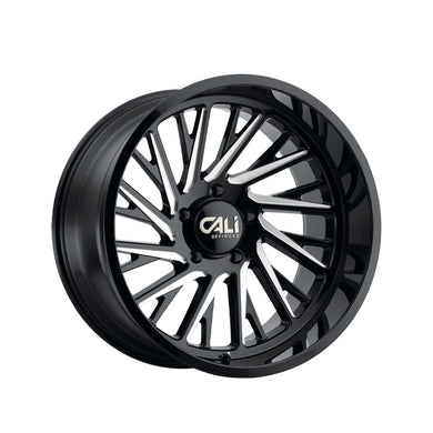 CALI OFF-ROAD PURGE 22X12 8-170 125.2 Hub -51 Offset Black Wheel Rim