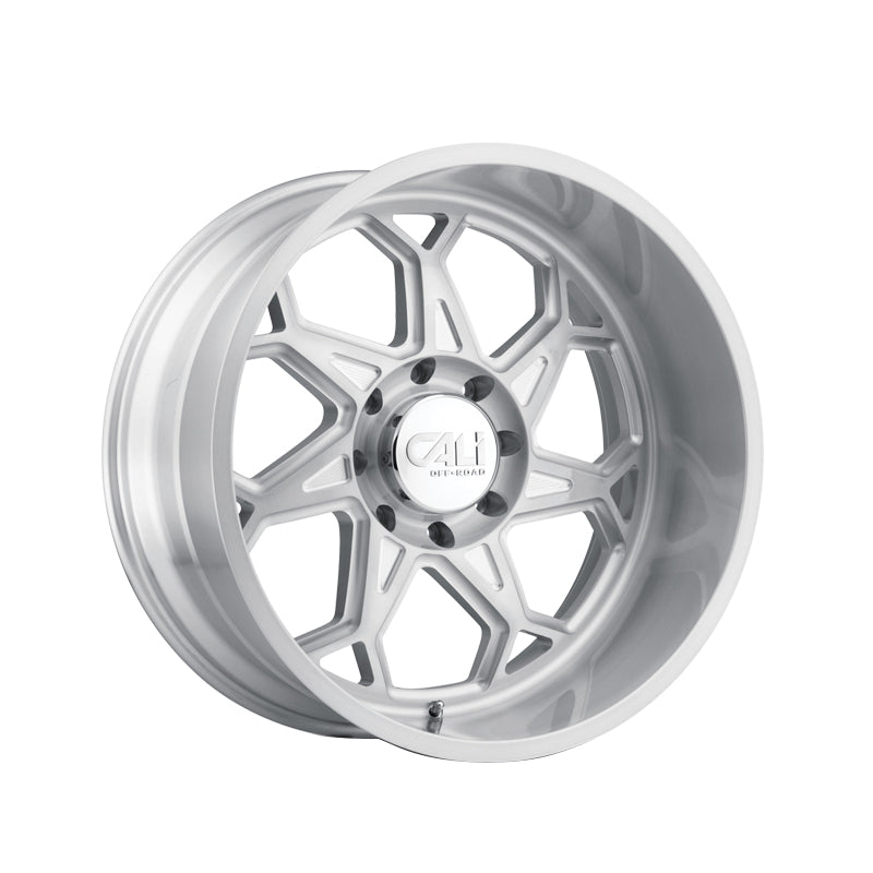 CALI OFF-ROAD SEVENFOLD 20X12 6-135 87.1 Hub -51 Offset Silver Wheel Rim