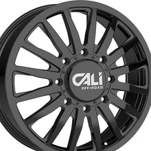CALI OFF-ROAD SUMMIT DUALLY 22X8.25 8x200 142 Hub 115 Offset Gloss Black Wheel Rim