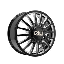CALI OFF-ROAD SUMMIT DUALLY 22X8.25 8-200 142 Hub 115 Offset Black Wheel Rim