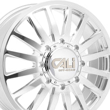 CALI OFF-ROAD SUMMIT DUALLY 20X8.25 8-210 154.2 Hub -232 Offset Silver Wheel Rim