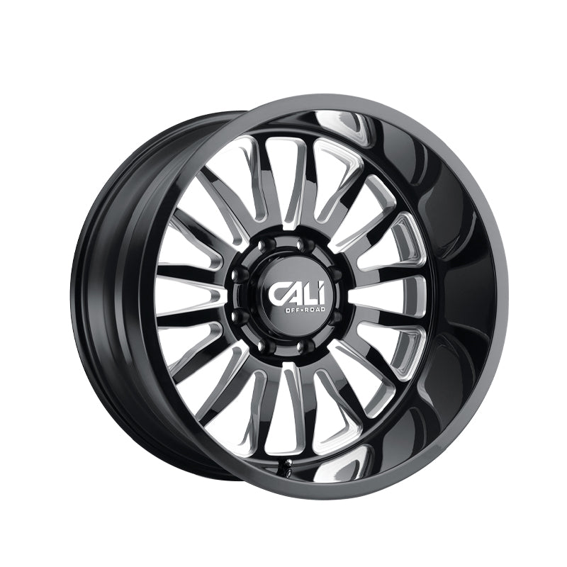 CALI OFF-ROAD SUMMIT 20X10 6-139.7 106 Hub -25 Offset Black Wheel Rim