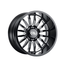 CALI OFF-ROAD SUMMIT 22X10 8-180 124.1 Hub 0 Offset Black Wheel Rim