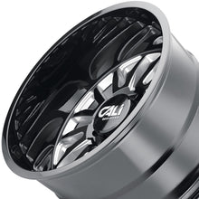 CALI OFF-ROAD SUMMIT 20X10 8-180 124.1 Hub -25 Offset Black Wheel Rim