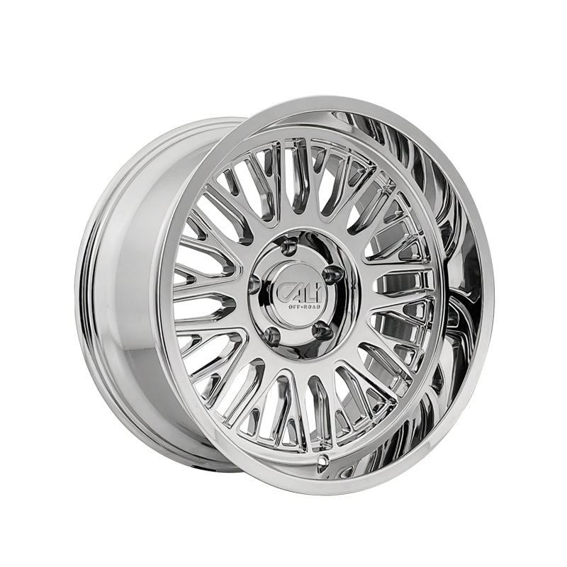 CALI OFF-ROAD VERTEX 20X10 6-135 87.1 Hub -25 Offset Chrome Wheel Rim