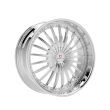Cavallo CLV-32 Nano Chrome 22X8.5 5x112/5x114.3 74.1 Hub 38 Offset Chrome Wheel Rim