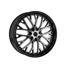 Cavallo CLV-33 Gloss Black & Machined 18X8 5x114.3/5x120 74.1 Hub 35 Offset Black Wheel Rim