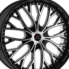 Cavallo CLV-33 Gloss Black & Machined 22X9.5 5x115/5x120 74.1 Hub 15 Offset Black Wheel Rim