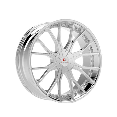 Cavallo CLV-36 Nano Chrome 18X8 4x100/4x114.3 74.1 Hub 35 Offset Chrome Wheel Rim