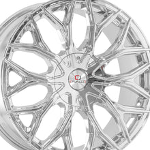 Cavallo CLV-37 Nano Chrome 22X9.5 5x115/5x120 74.1 Hub 15 Offset Chrome Wheel Rim
