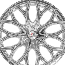 Cavallo CLV-37 Nano Chrome 22X9.5 5x115/5x120 74.1 Hub 15 Offset Chrome Wheel Rim