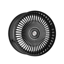 Cavallo CLV-41 Gloss Black & Machined 18X8 4x100/4x114.3 74.1 Hub 35 Offset Black Wheel Rim