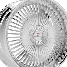 Cavallo CLV-41 Nano Chrome 22X9.5 6x135/6x139.7 108 Hub 25 Offset Chrome Wheel Rim